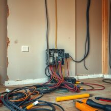 Kiedy montować osprzęt elektryczny podczas remontu, by uniknąć błędów i uszkodzeń?